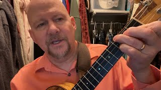 Coat Of Many Colors  Dolly Parton ukulele tutorial by MUJ [upl. by Edrahc463]