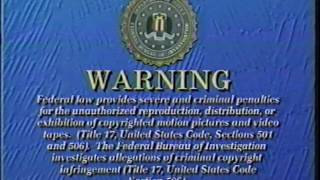 The Evolution of the FBI Warning [upl. by Anileva]