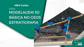 GEO5  Modelagem 3D básica no Estratigrafia [upl. by Cassella]