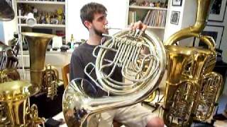 The only Contrabass French Horn ever made [upl. by Emlyn273]