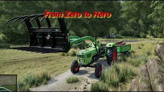 LS22 From Zero to Hero 3 Mit den neuen Deutz underwegs [upl. by Socha]