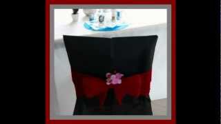 noeud pour housse de chaise mariage [upl. by Nannette]