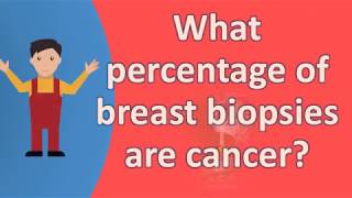 What percentage of breast biopsies are cancer  Health Issues amp Answers [upl. by Rocray90]