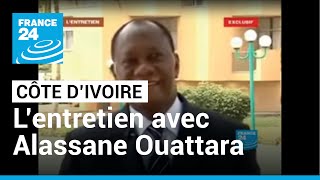 Le nouveau président Alassane Ouattara demande à Laurent Gbagbo de quitter le pouvoir • FRANCE 24 [upl. by Mark]