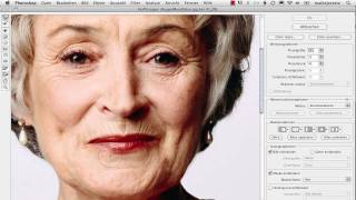 Mundform verändern  Das PhotoshopTraining Porträtretusche [upl. by Patrizius]