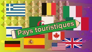 Les pays qui comptent le plus de touristes [upl. by Raff]