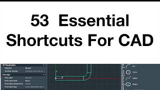 Crash Course CAD Tutorial  Common CAD Commands [upl. by Bannasch]