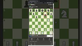 Intercontinental Ballistic Missile Gambit Crushes Hopes And Dreams Chess shorts [upl. by Dud31]