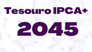 Tesouro IPCA2045 histórico completo e linhas de tendência  preço e taxa [upl. by Ynnor943]