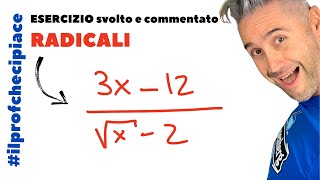 RADICALI RAZIONALIZZAZIONE radicali esercizi n° 3  esercizi matematica superiori [upl. by Nahem65]