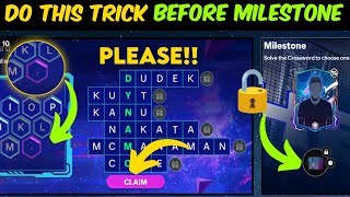 HOW TO UNLOCK AGENT MACCA MILESTONE CROSSWORD KEYBOARD HEROES EVENT TRICK IN EA FC FIFA MOBILE 24 [upl. by Nereil]