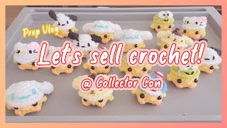 ✨ Selling Crochet at a Fan Convention  Market Prep Vlog ✨ [upl. by Acquah605]