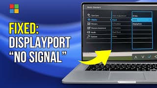 HDMI To DisplayPort Not Working  How To Fix SOLVED [upl. by Rinee]