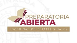 Preparatoria Abierta  Oferta Educativa en Sinaloa [upl. by Berti541]