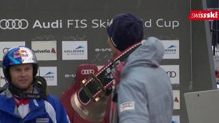 Highlights  Adelboden Slalom 2019 [upl. by Ihsakat]