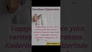 Kendime Düşünceler 1 Marcus Aurelius reels shorts youtubeshorts viralvideo fyp fypシ゚viral [upl. by Nanine]