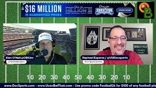 2024 College and NFL Football with Raphael Esparza docssportsworld7498 Sports Betting [upl. by Yendys]