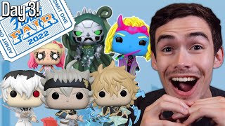 Funko Fair 2022 Anime Reveals Day 3 LEAKED  Black Clover  Tokyo Ghoul  Marvel Black Light [upl. by Rihsab]