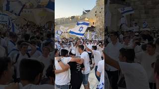 Jerusalem Day The Israeli Dance of FlagsIsrael 2024 [upl. by Letniuq940]