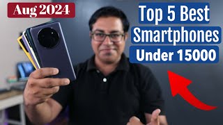 Best 5G Phones Under 15000 in August 2024 I GALTI MAT KARNA Under 15k [upl. by Akkim]