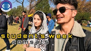 STUDENTS WEEK 2022  COMSATS ABBOTTABAD 🌍KHUDI [upl. by Gamages]