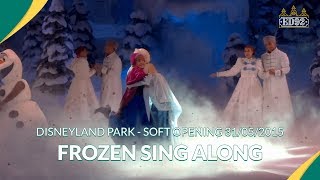 Chantons la Reine des Neiges  Sing Along Frozen  Soft Opening 31 mai 2015 [upl. by Poulter66]