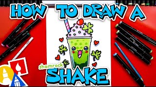 How To Draw A Funny Shamrock Shake [upl. by Ormiston]