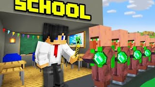 Minecraft But l Open a School [upl. by Malanie]