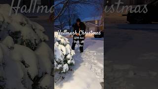 Hallmark Christmas christmas hallmark alliwantforchristmasisyou shorts youtubeshort snow [upl. by Goddord454]