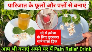 पारिजातहरसिंगार के फायदे  Pain Killer Night Jasmine Drink  Uses Of Growing Night Jasmine  Pain❌ [upl. by Tlaw732]