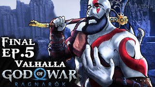 A God Of War To The God Of Hope FINAL EP5 VALHALLA GOD OF WAR RAGNAROK DLCHARDEST DIFFICULTY [upl. by Rett]