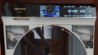 Siemens IQ700 WG54B2A0TR Çamaşır Makinesi İnceleme 10 KG  1400 devir  Review  Introduction [upl. by Amein]