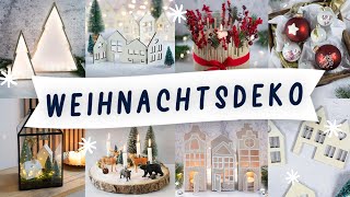 DIY WEIHNACHTSDEKO  Dekoration selbermachen einfache amp besondere Ideen für Weihnachten  TRYTRYTRY [upl. by Elimac951]