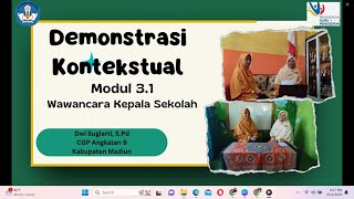 DEMONSTRASI KONTEKSTUAL MODUL 31 [upl. by Bandur618]