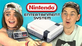 TEENS REACT TO NINTENDO NES [upl. by Pozzy]