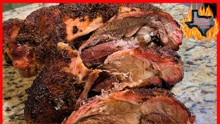 How To BBQ Wild Hog  Best Wild Game Recipes  Chef Johnnys BBQ Ham On A UDS [upl. by Elleirb746]