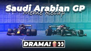 F1 2021 Saudi Arabian GP Meme Recap [upl. by Analle]