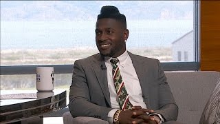 Steelers WR Antonio Brown Talks Vontaze Burfict Hit Pacman Jones amp More  2416 [upl. by Kenna]