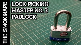 Lock Picking  Master Lock No3 Padlock  TheSmokinApe [upl. by Chao]