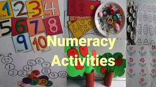 Numeracy learning activity for Toddlers pre school and kindergartens  counting fun activity [upl. by Henson]