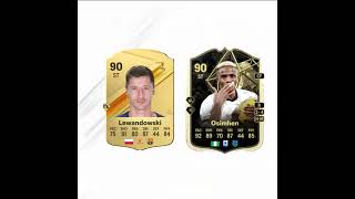 Osimhen vs Lewandowski in fc 24  football fifa [upl. by Ehpotsirhc985]