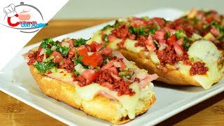 Como Hacer Molletes Sin Horno [upl. by Assirhc]