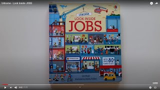 Usborne  Look Inside JOBS [upl. by Antons]