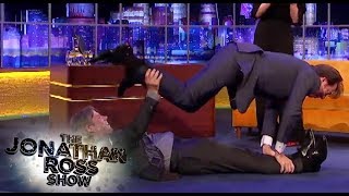 John Bishop and Jonathan Ross Planking  The Jonathan Ross Show [upl. by Islean]