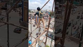 9 నిలపలు వేసుకుంటు ఆ లాస్ట్ కి gova workscaffoldingyoutubeyoutubeshortsminivlogytshortsfypyt [upl. by Oatis]