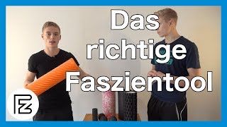 Welche Faszienrolle ist die Richtige Faszientools im Vergleich [upl. by Amsaj112]