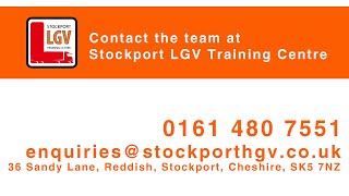 Stockport LGV Training Centre – HGV Driver Training [upl. by Aleek989]