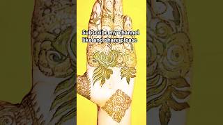 Mehndi simple mehndi imshiyamehndi shorts new design art me ❤️‍🔥 [upl. by Gnurt512]