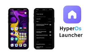 E TEM NOVIDADE  Launcher HyperOs Nova Atualização  Redmi Note 12 4G  Instale Agora [upl. by Lleirbag]