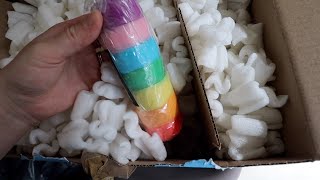 Lush bruisballen unboxing  Vloggloss 3135 [upl. by Enrol]